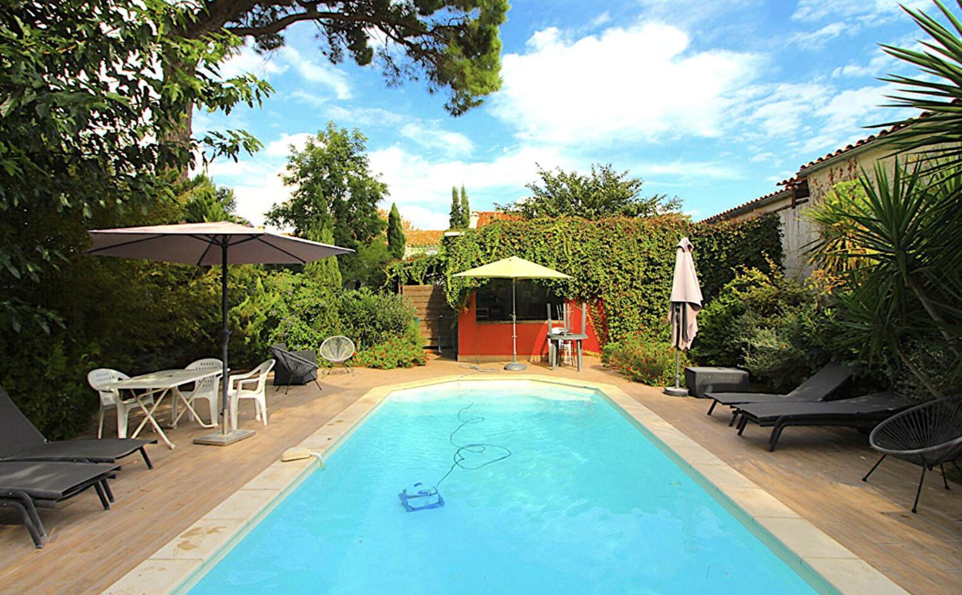 Chambre Seville - Mas Saint-Louis - Piscine Chauffee Aigues-Mortes Exteriör bild