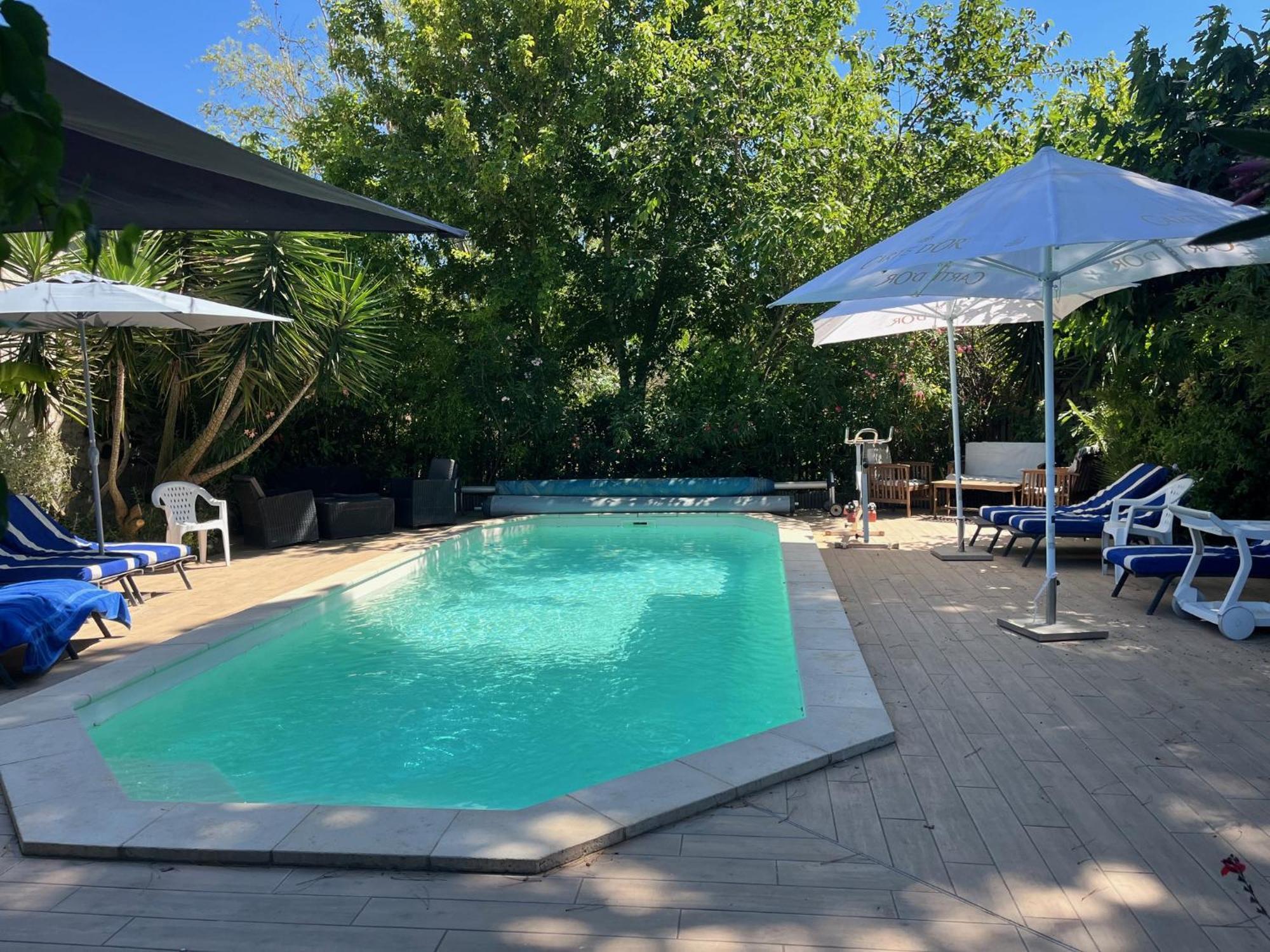 Chambre Seville - Mas Saint-Louis - Piscine Chauffee Aigues-Mortes Exteriör bild